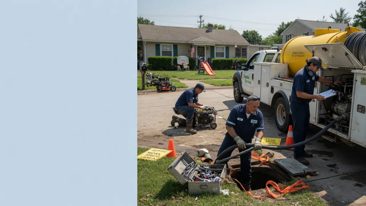 Septic Tank Pumping in Wharton, NJ near me